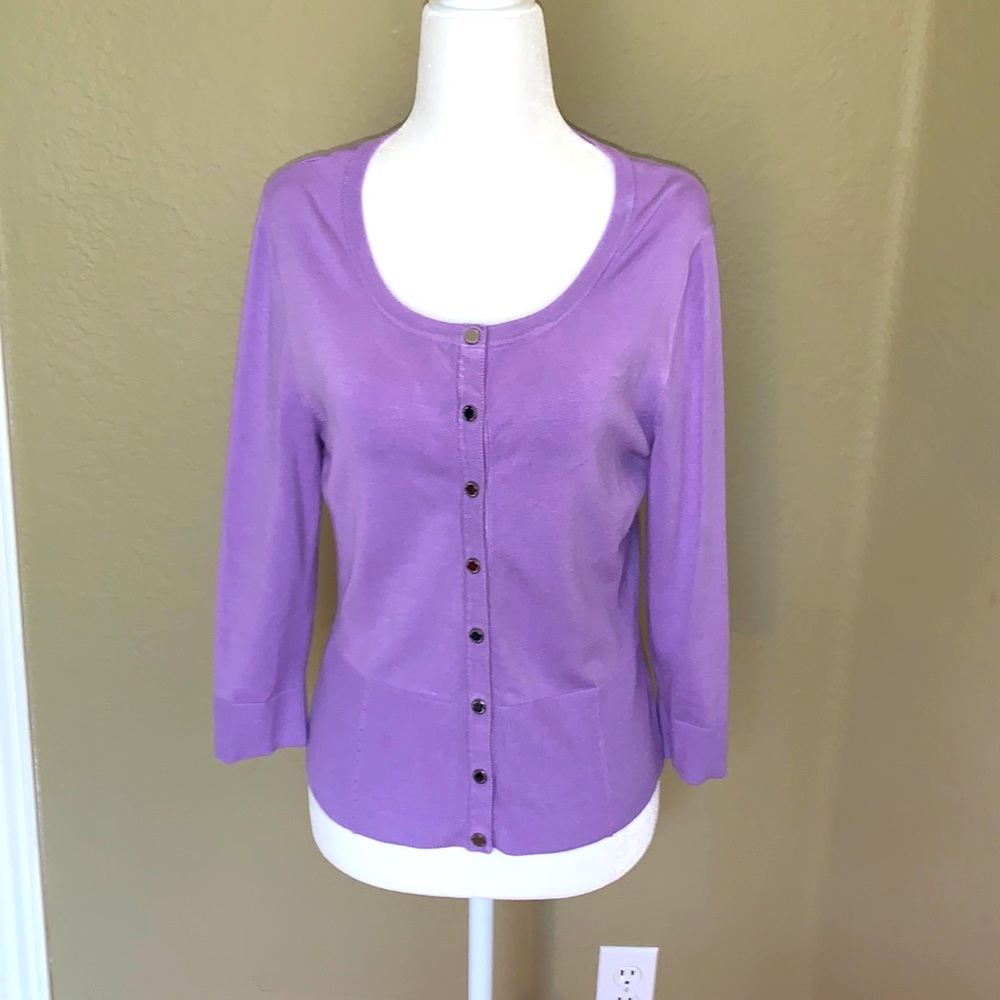 WHBM S Purple Sweater